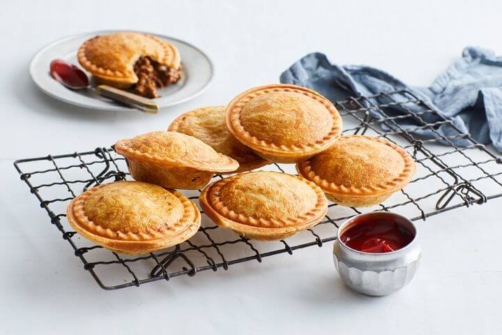 A photo of Curried Beef Pies