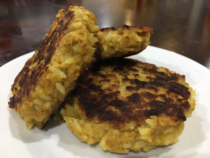 A photo of Curried Tuna Fritters