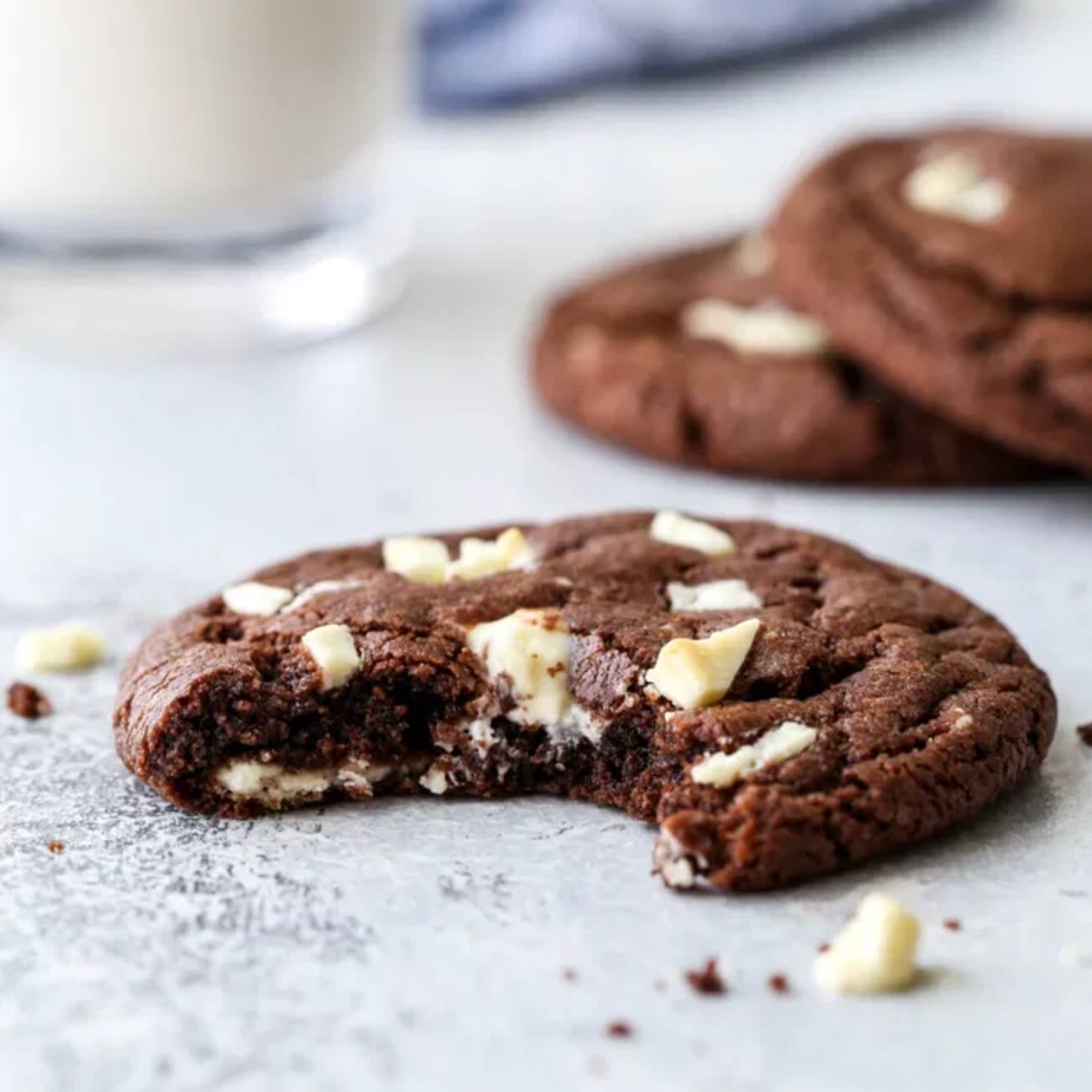 A photo of Double Choc Chip Cookies