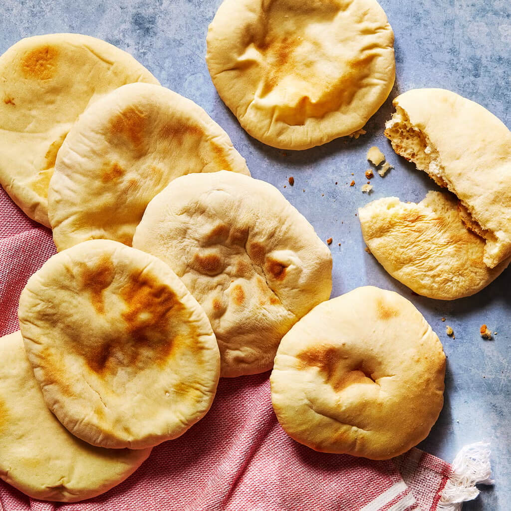 A photo of Pita bread